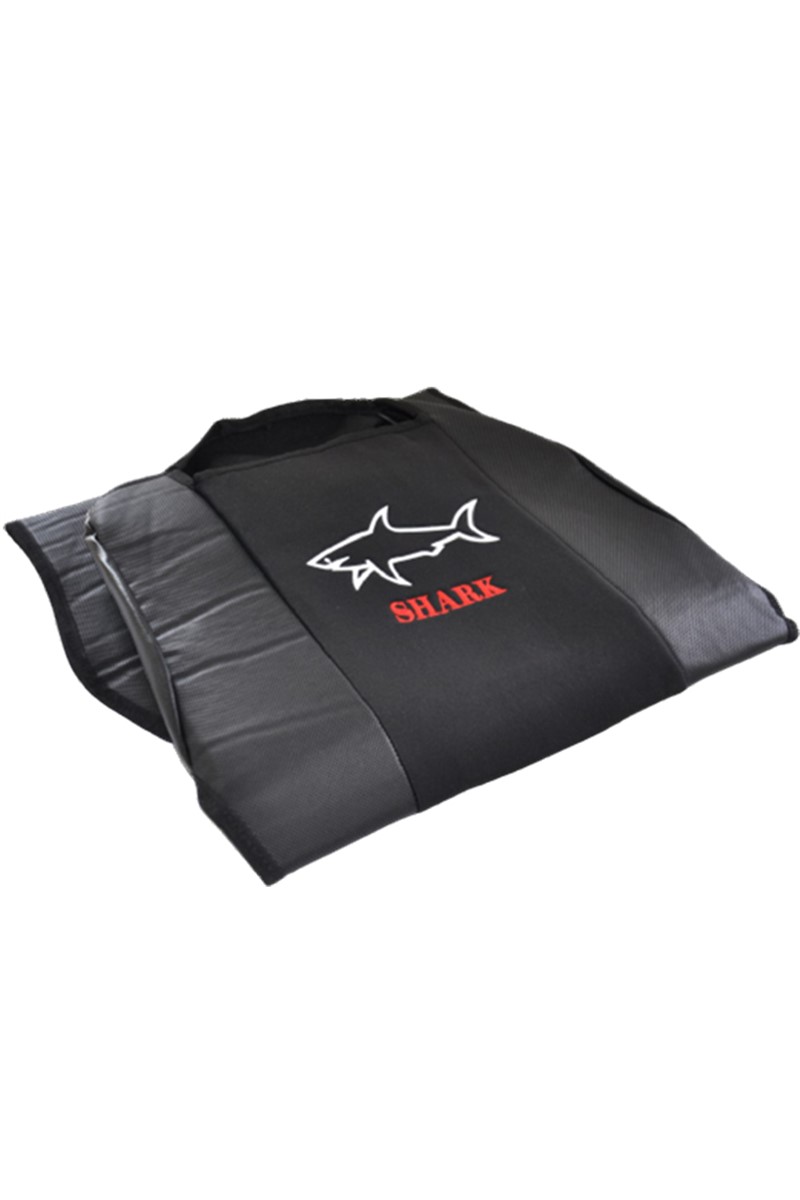 Universal Shark Logolu Deri Araç Koltuk Minderi
