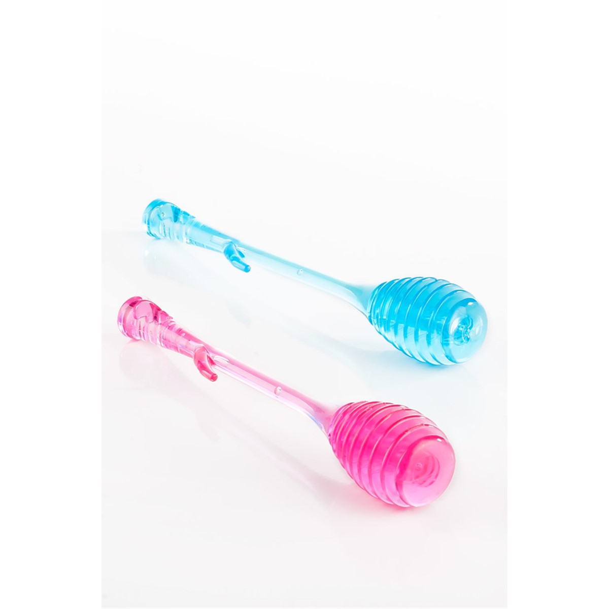 Rengarenk Plastik Bal Reçel Kaşığı Asorti