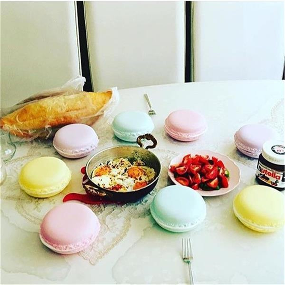 Makaron Şekilli Saklama Kabı 400 ml Asorti