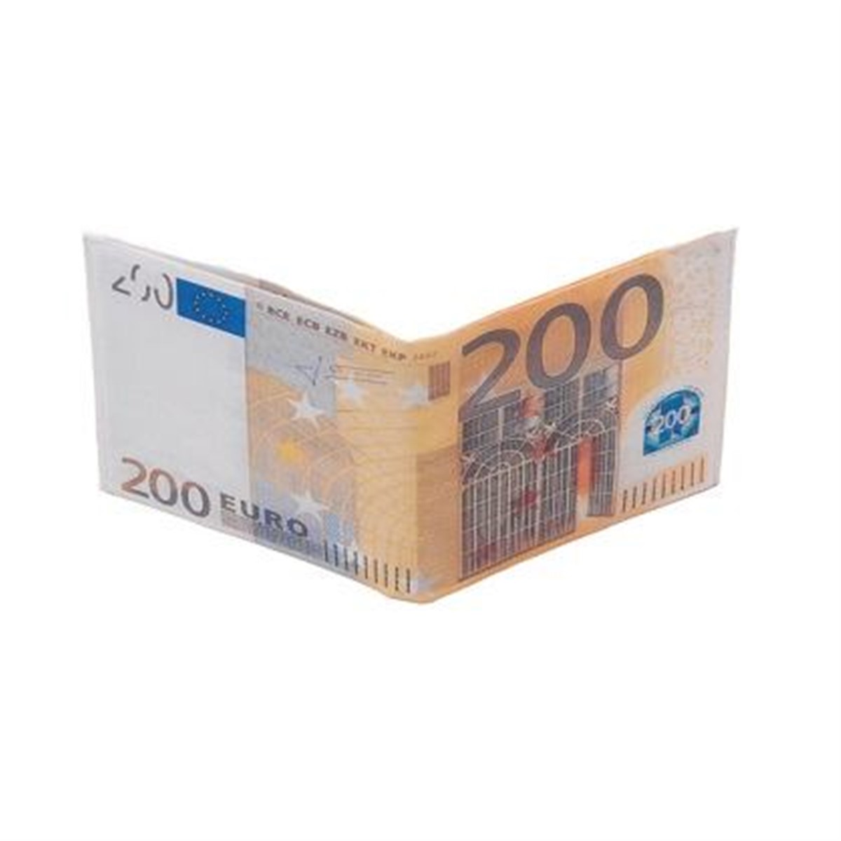 Yırtılmaz Hafif Su Geçirmez Dayanıklı 200 Euro Görünümlü Cüzdan