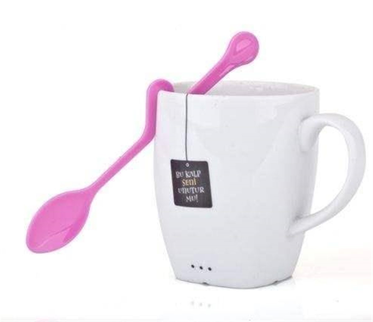 Bardak Kenarına Takılabilen 5 Li Plastik Kaşık