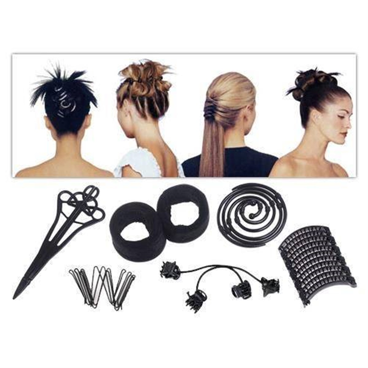 Sihirli Saç Şekillendirme Seti Hairagami Makeover Kit