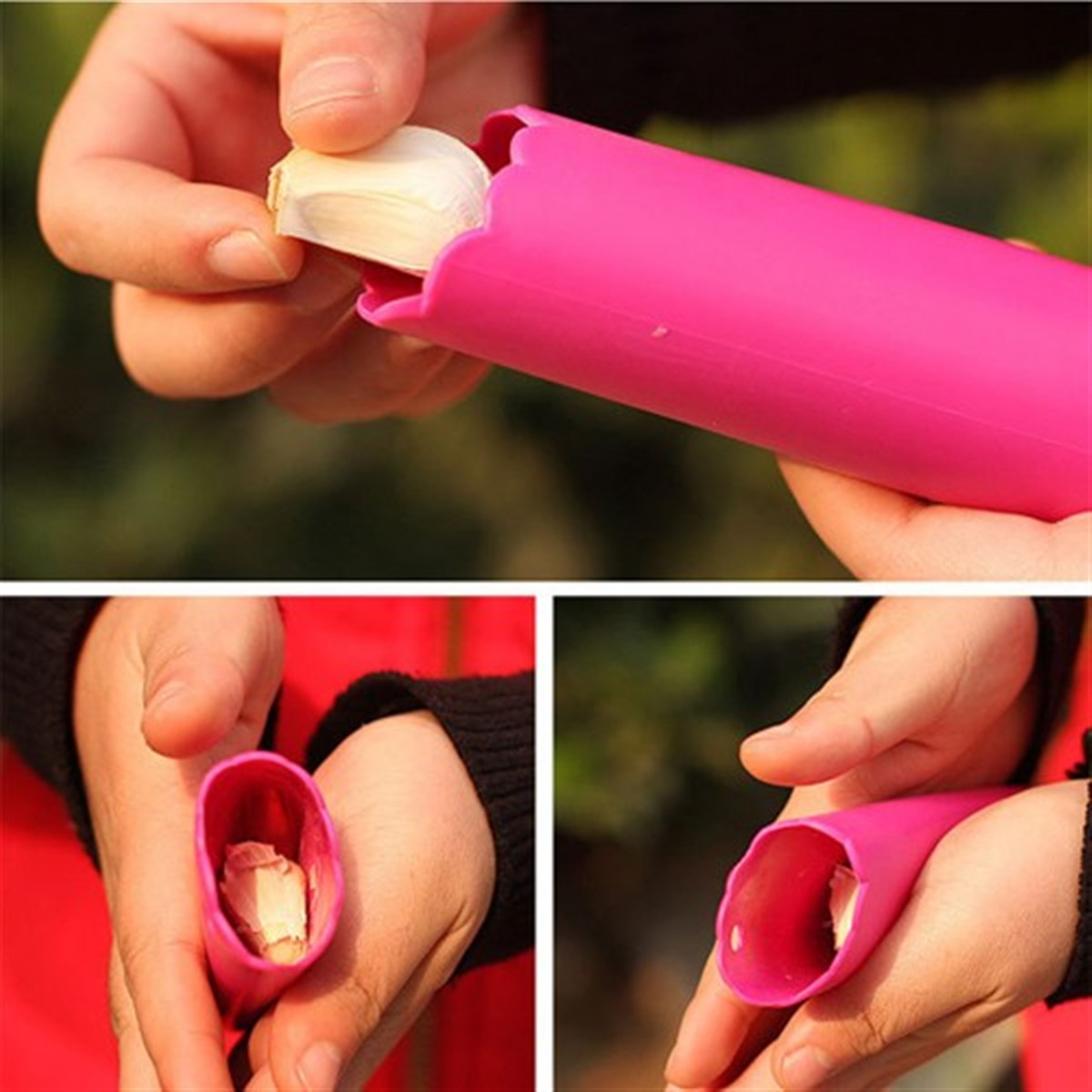 Silikon Sarımsak Soyucu Rulo Asorti