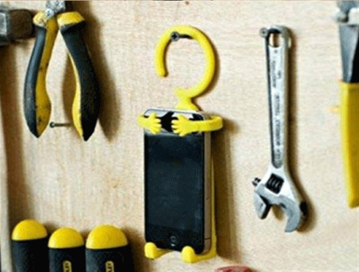 Çok Fonksiyonlu Adam Şeklinde Silikon Her Şekle Giren Askı Asorti