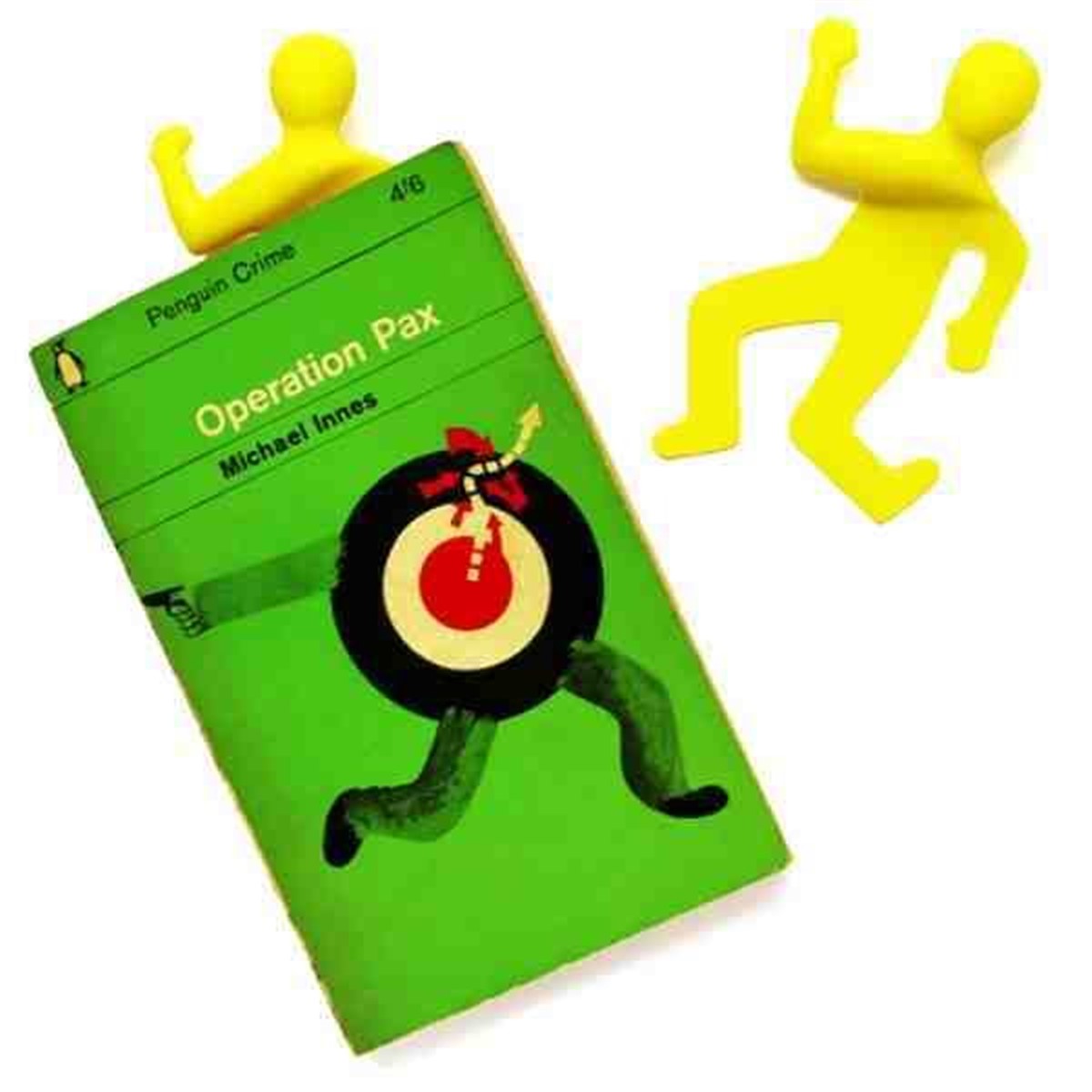 Ezilmiş Adam Şeklinde Kitap Ayracı