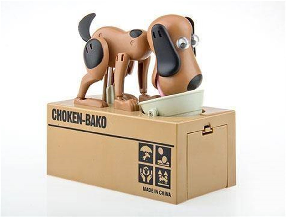 Para Yiyen Köpek Kumbara Asorti