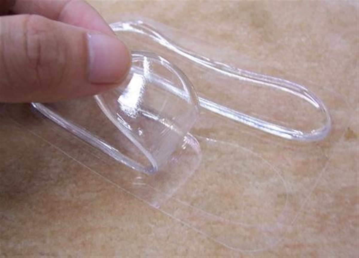 Silikon Şeffaf Ayakkabı Vurma Önleyici 2 Adet