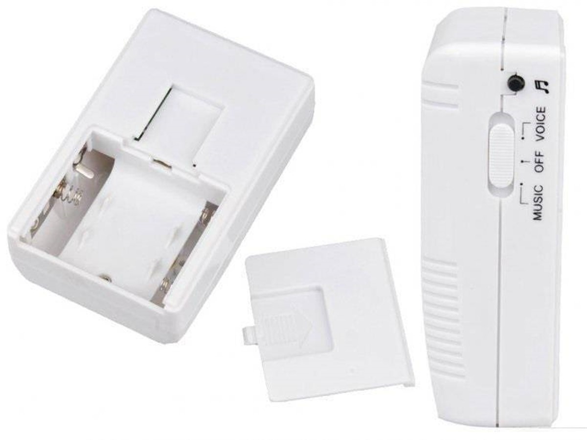 Sensörlü Kablosuz Kapı Karşılama Zil Ses Haber