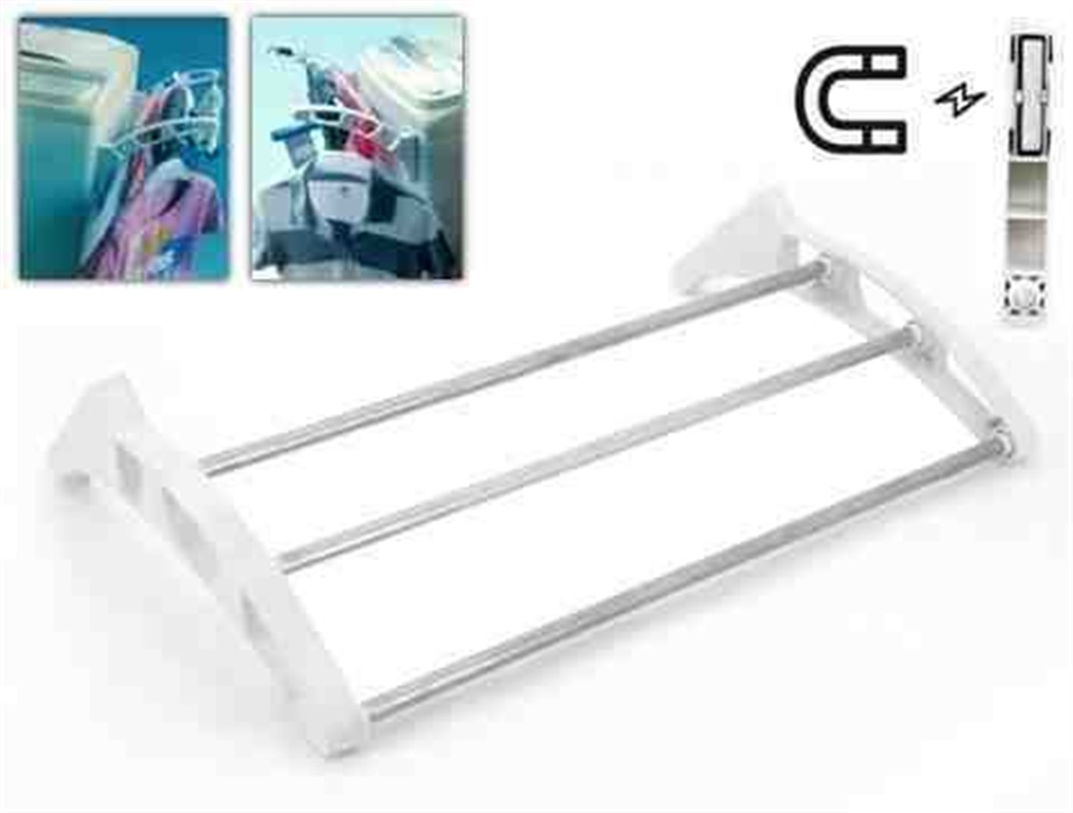 Ultra Güçlü Mıknatıslı Kalorifer Üstü Çamaşır Kurutma Askısı