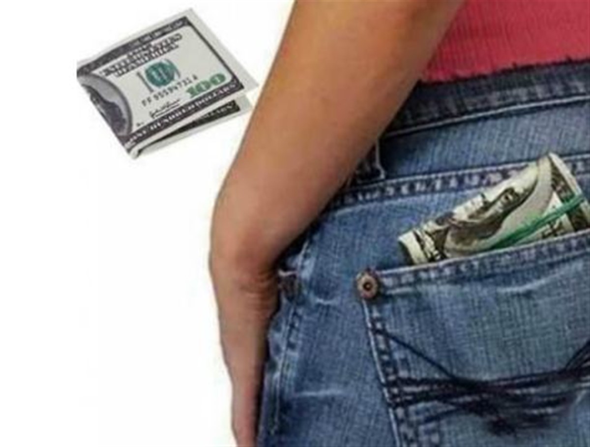 Dolar Şeklinde Cüzdan