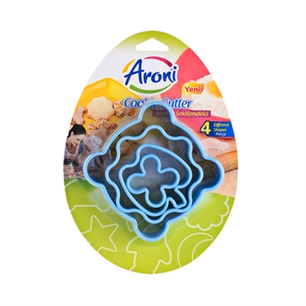Hamur Şekillendirici Set Asorti 4 Parça