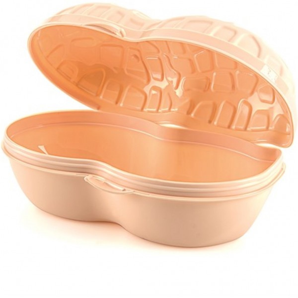 Yer Fıstık Kilit Mutfak Ofis Şekil Saklama Kabı 750 ML