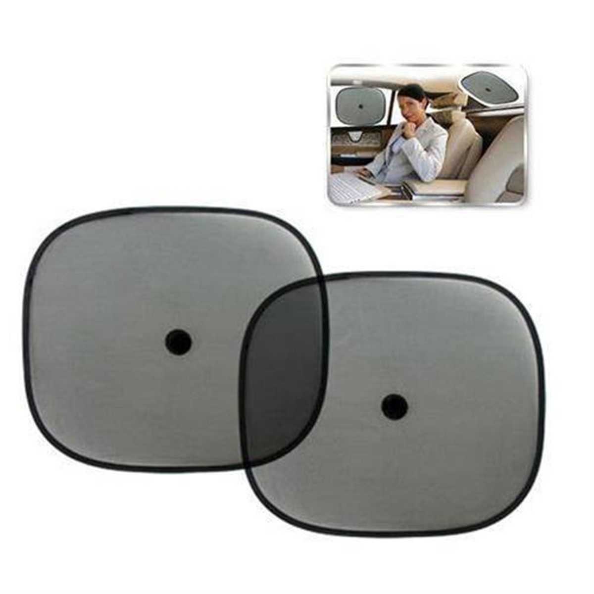 Oto Yan Cam Güneş Koruyucu Perde 2 Adet