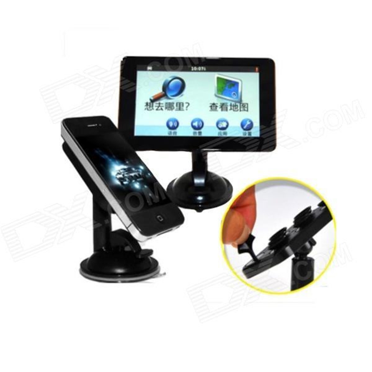 Smart Spider Micro Vantuzlu Döner Telefon Tutucu Asorti