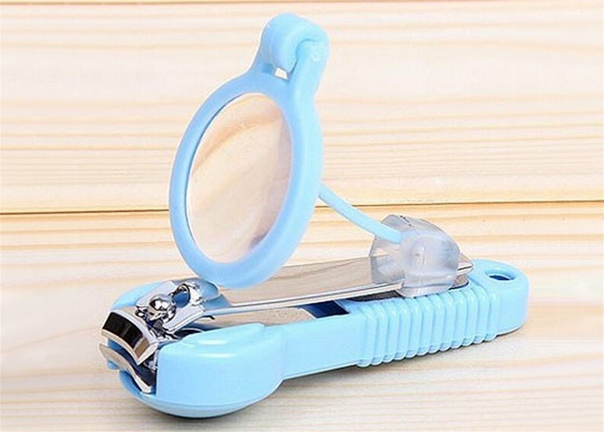 Büyüteçli Tırnak Makası Minik Eğlenceli Pratik