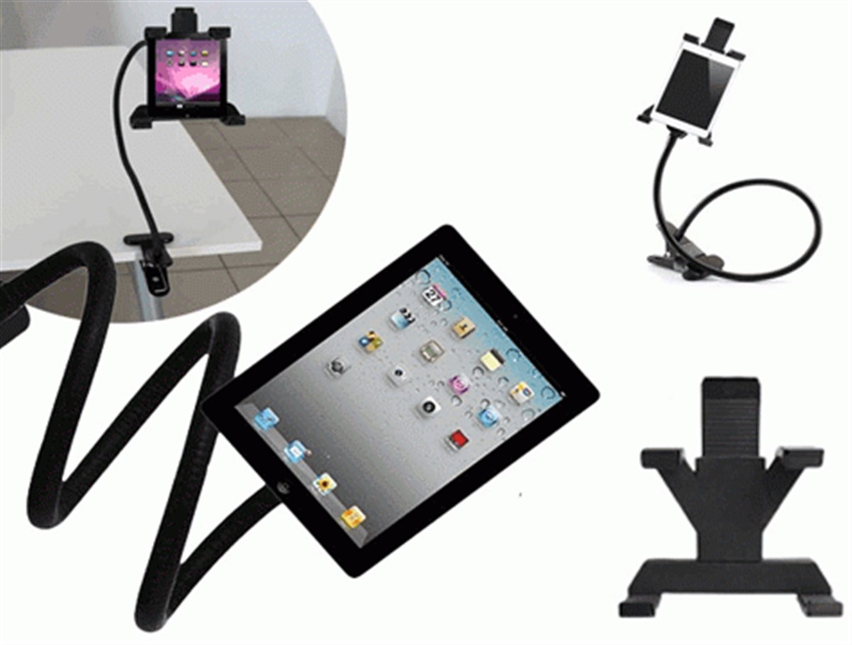 Spiral Gövdeli Oynar Başlıklı Akrobat Tablet Tutucu