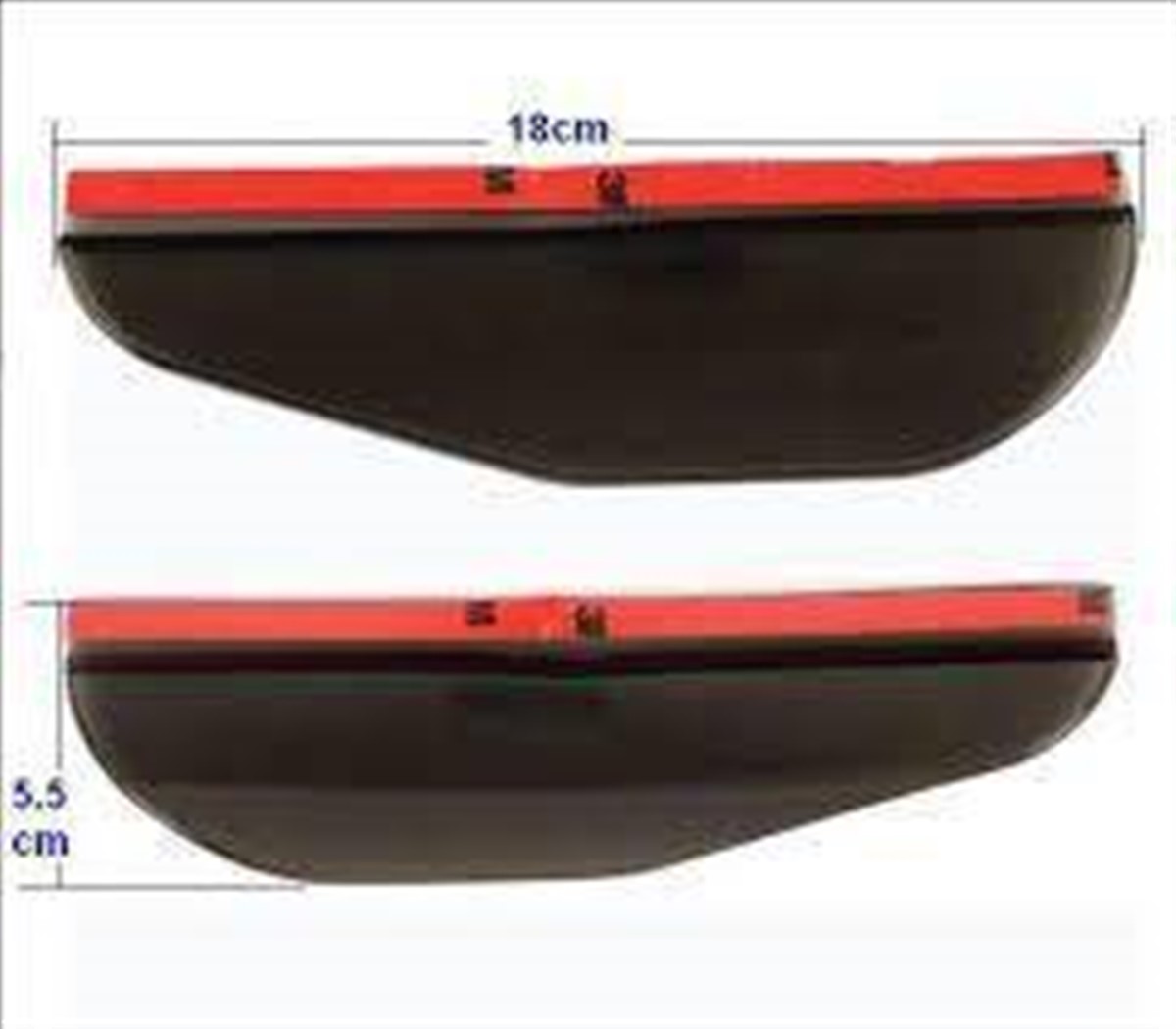 Universal Araç Aynası Yağmur Koruyucu 2 Adet