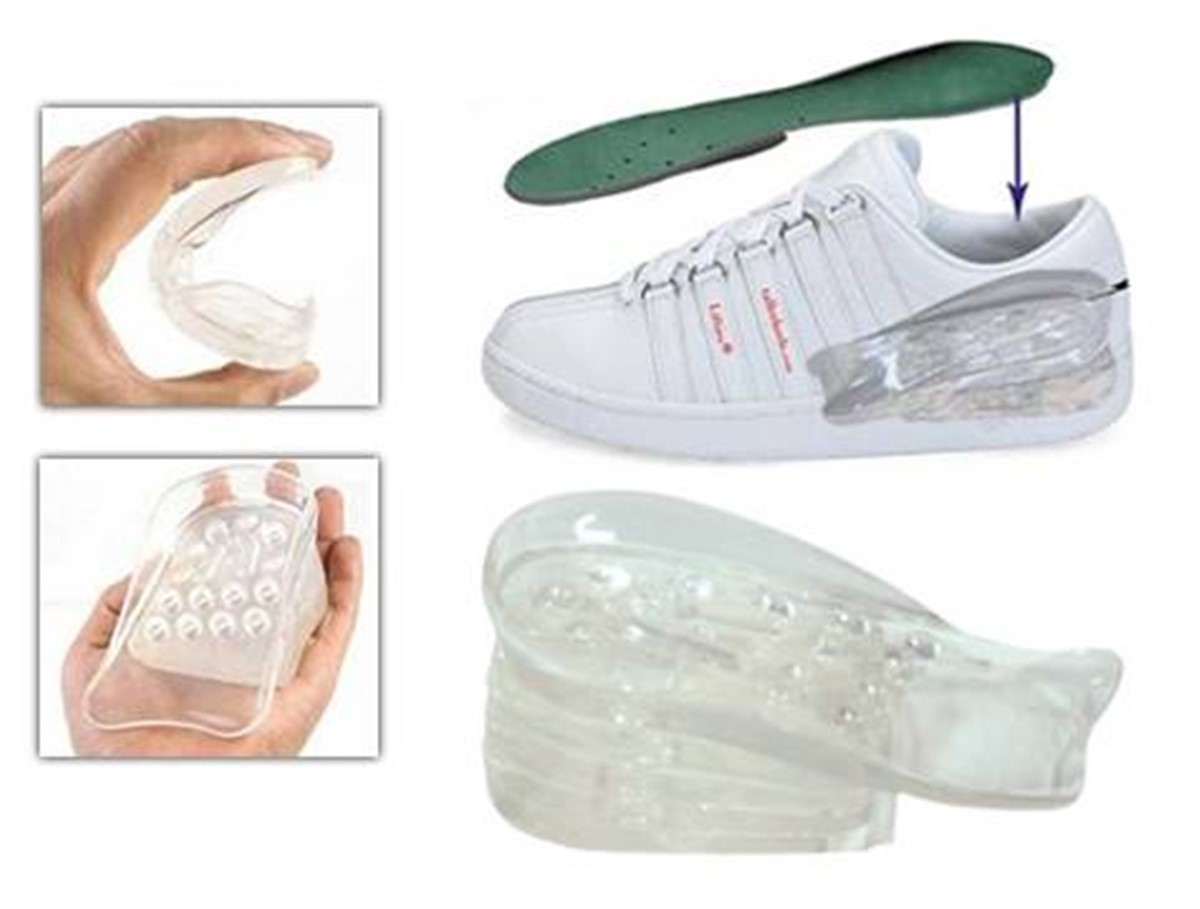 Ortopedik Boy Uzatıcı Silikon Tabanlık 10 lu Set