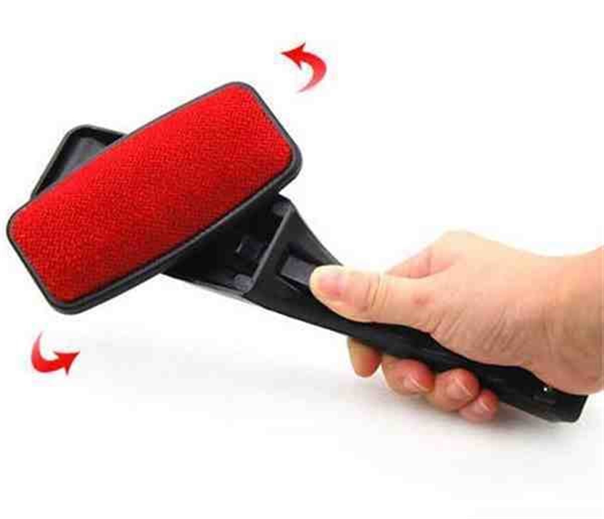 360 Derece Dönebilen Basmalı Tüy Toz Toplayıcı Fırça