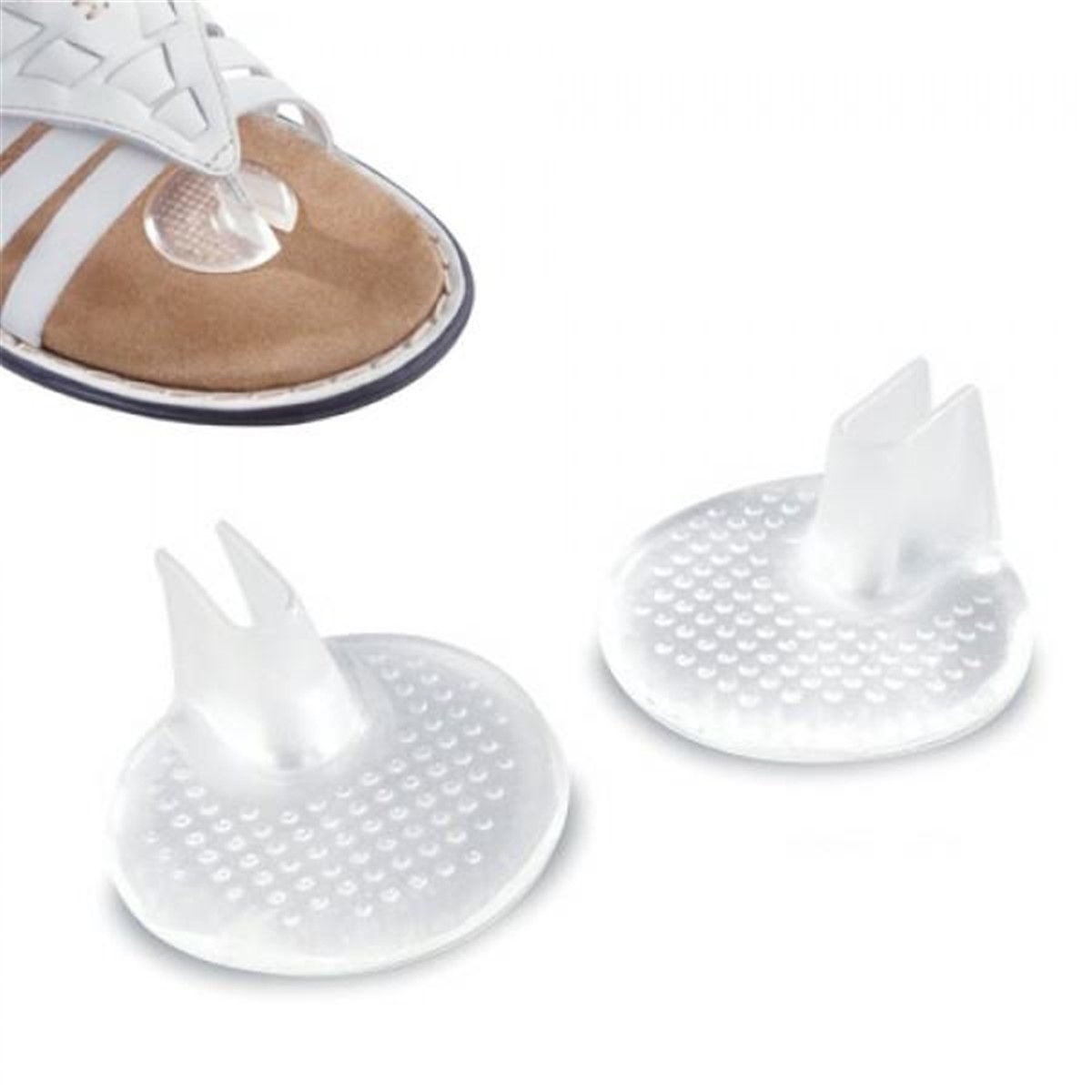 Parmak Arası Terlik İçin Koruyucu Silikon Ped Küçük Boy