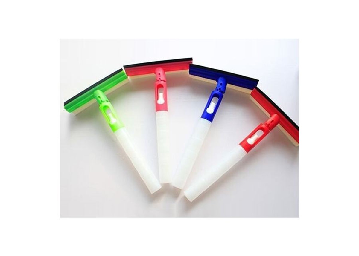 Spreyli Su Hazneli Fileli Süngerli Cam Sileceği