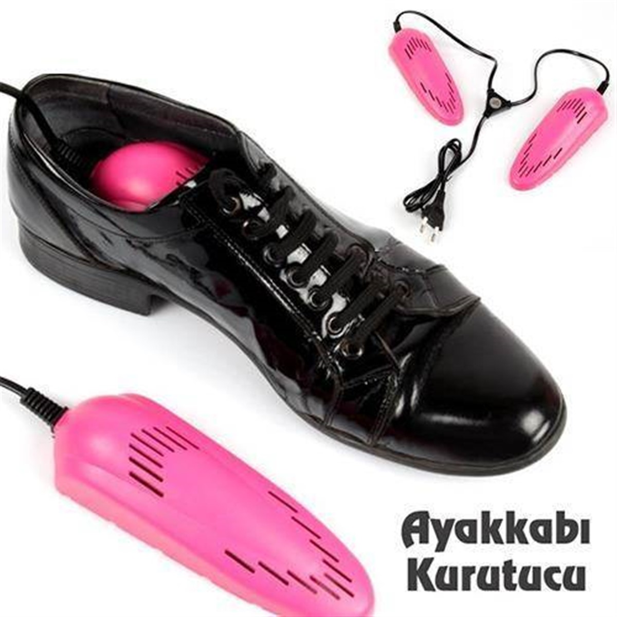 Elektrikli 1 Çift Ayakkabı Kurutucu Shoes Dryer Asorti