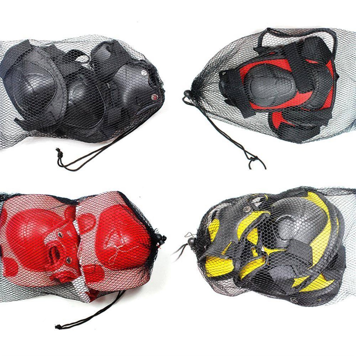 Bisiklet Paten Kaykay Koruyucu Set Asorti