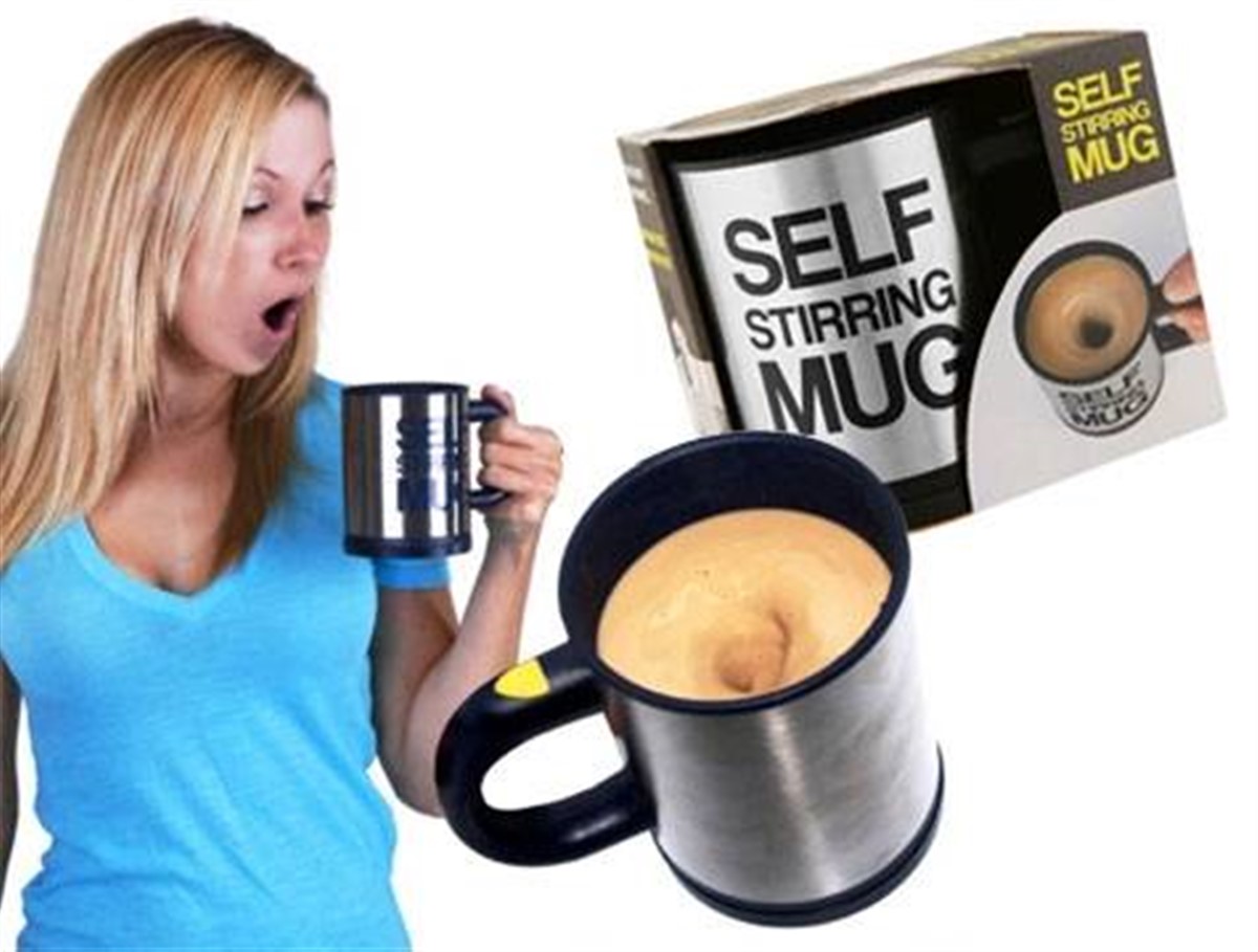 Kendi Kendini Karıştıran Kahve Çay Mikser Kupa Bardak Mug