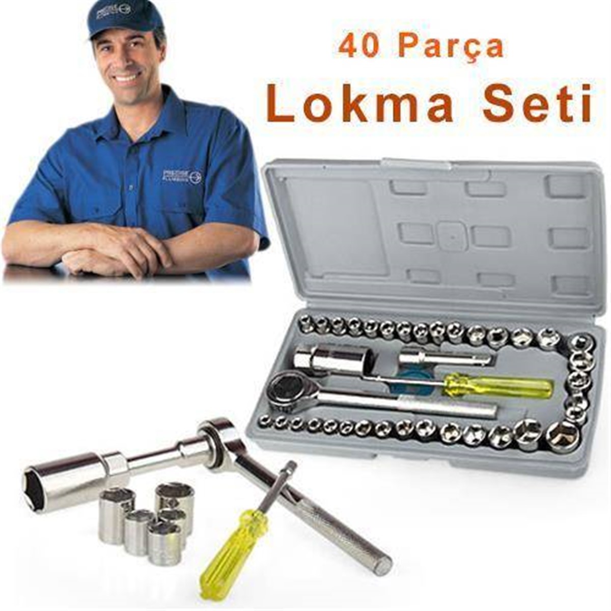 Özel Çantalı 40 Parça Cırcırlı Lokma Seti