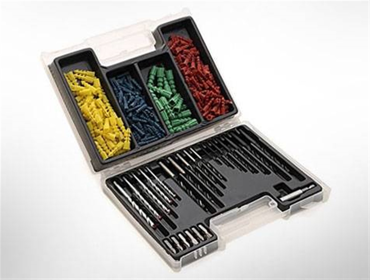 300 Parça Dübel Matkap Ucu Seti Plastik Kutusunda Asorti