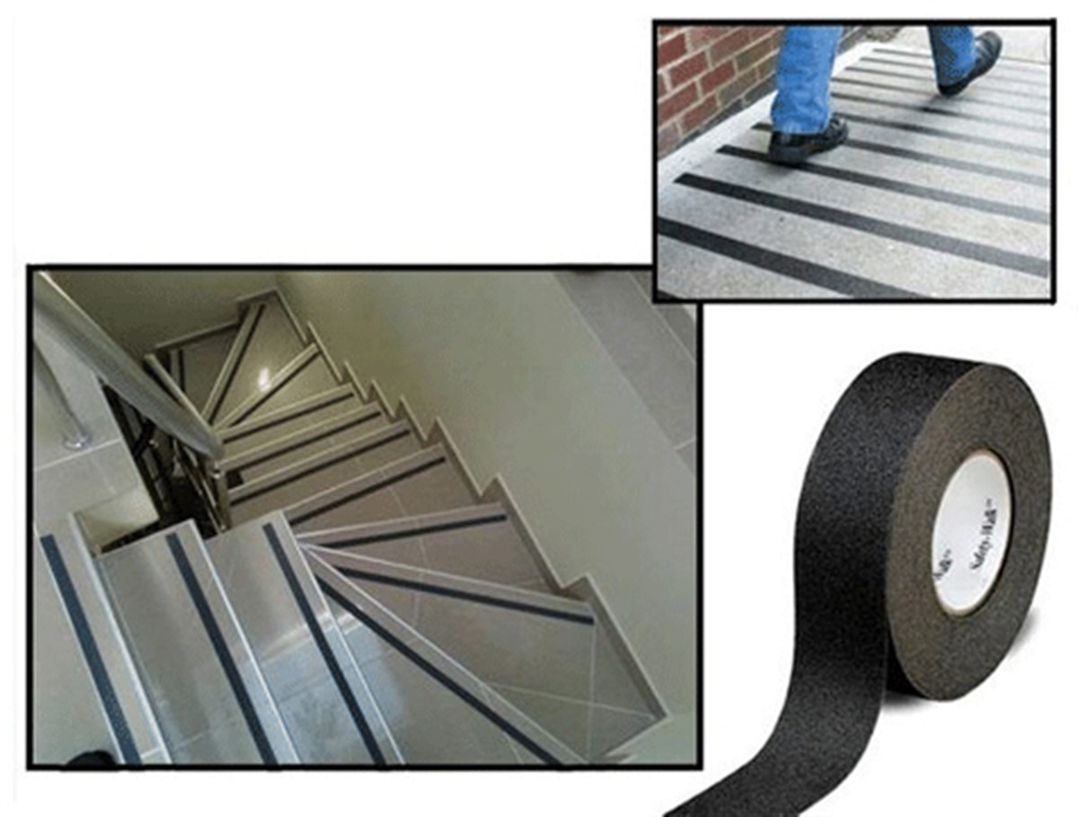 Merdiven Ucu Zemin Kaydırmaz Rulo Bant 25 mm x 5 m