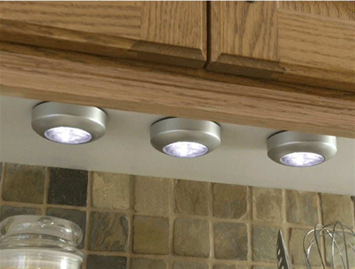 Kablosuz Spot Dokunmatik Lamba 3 Adet Asorti