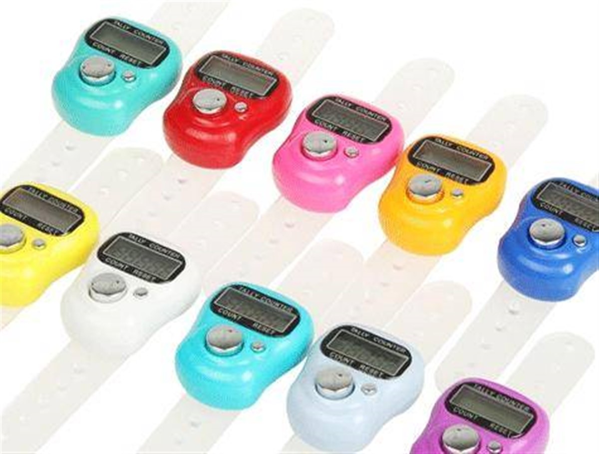 Parmak Yüzük Zikirmatik Reset Asorti 10 Adet