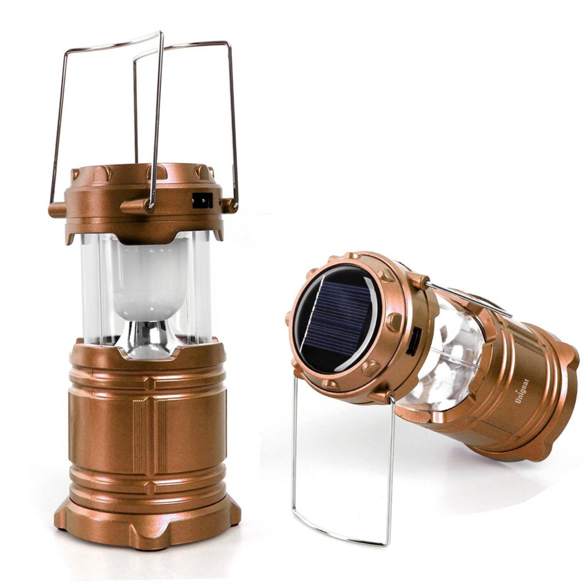 Askılı Aç Kapat Güenş Enerjili Şarj Edilebilir Kamp Lambası