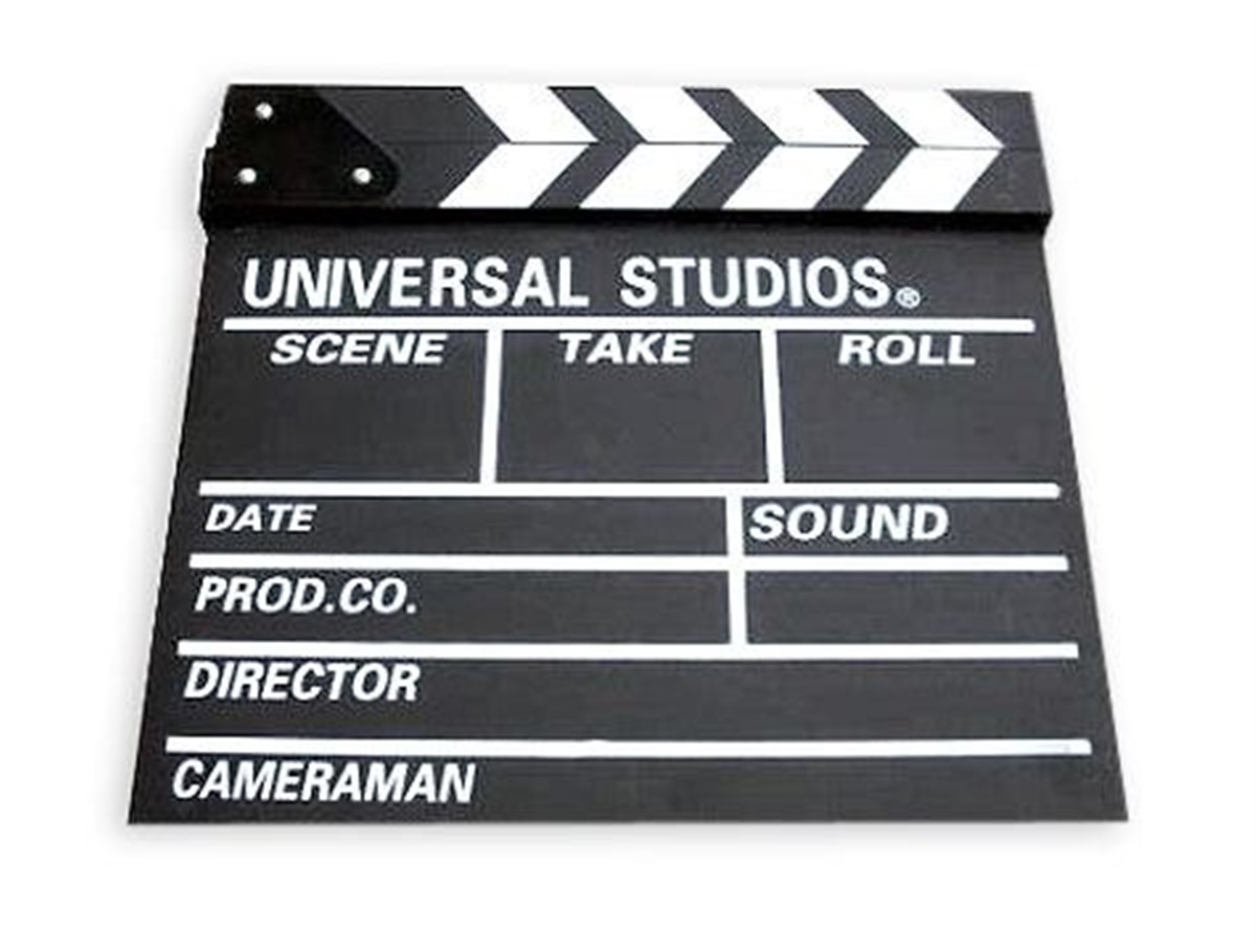 Clapperboard Sinema Klaketi