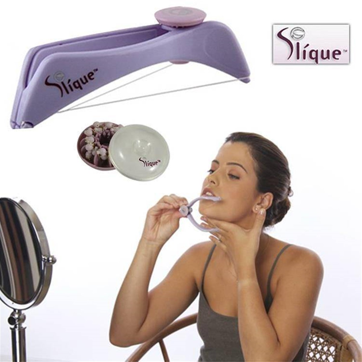 İpli Yüz Kıl Tüy Alma Aleti Seti