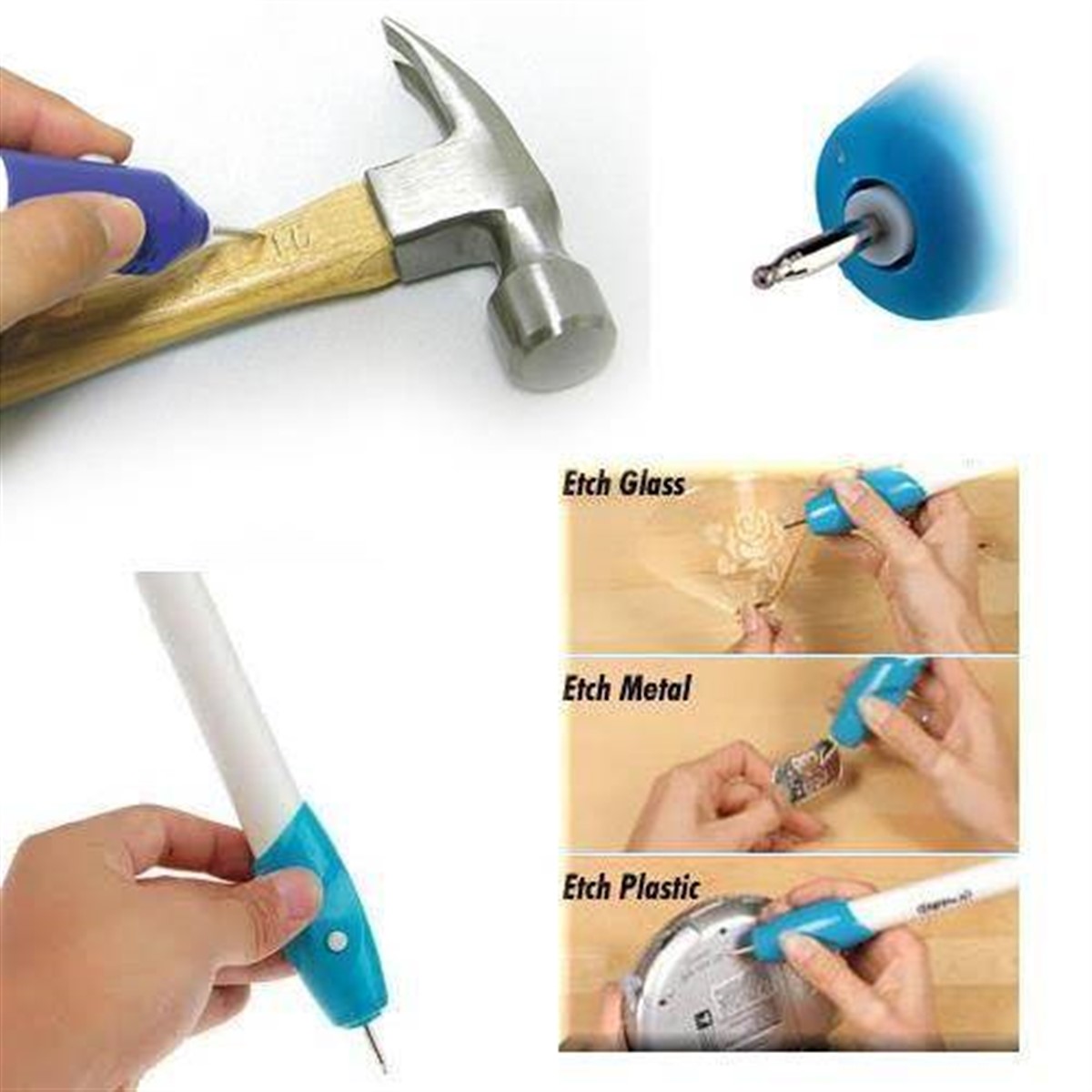 Gravür Oyma Kalemi Metal Ahşap Cam Ez Engraver