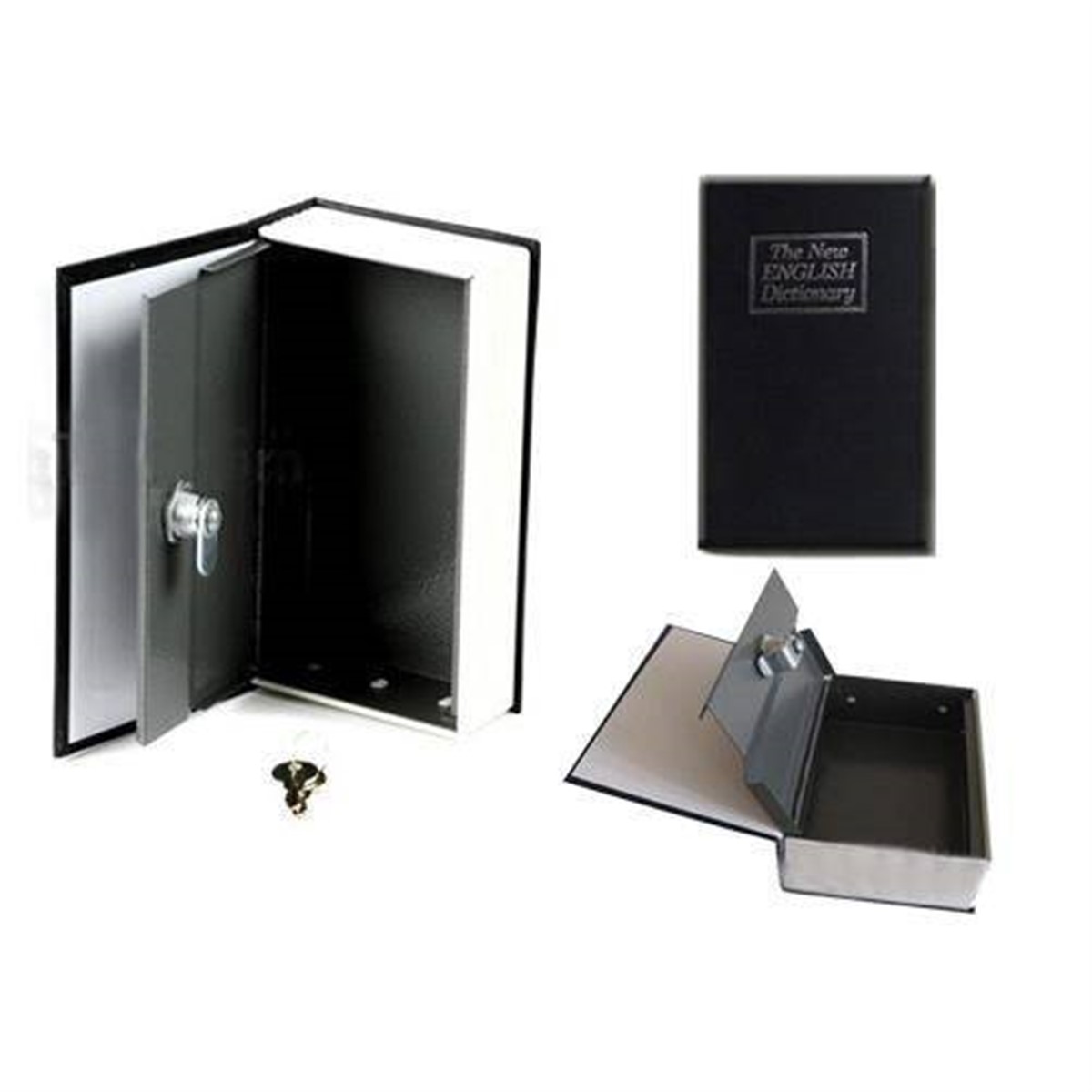 Kitap Görünümlü Gizli Kasa Ofis Çalışma Odası Hırsız Asorti