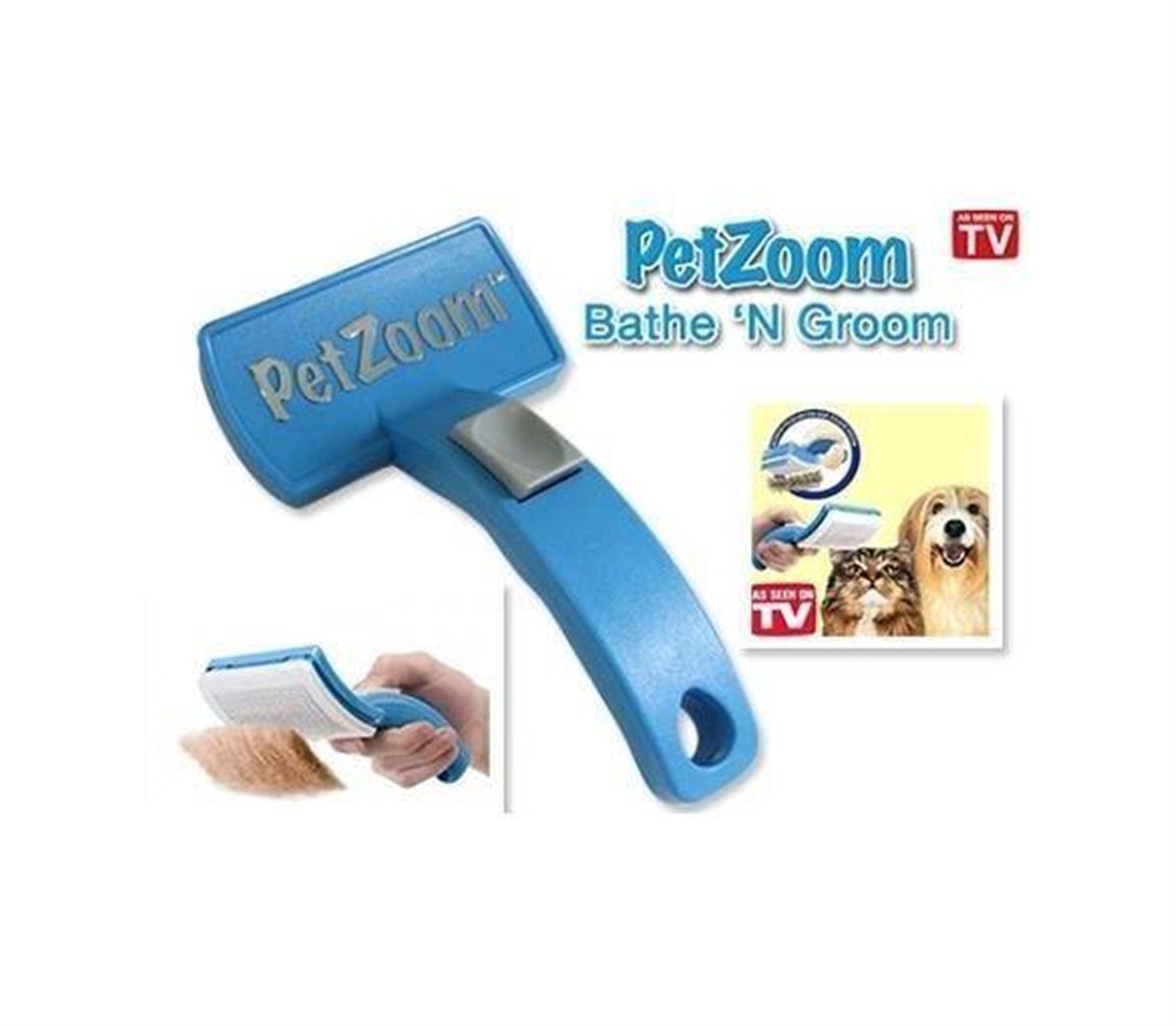 Evcil Hayvan Tarak Tüy Kesme Aleti 2 li Set