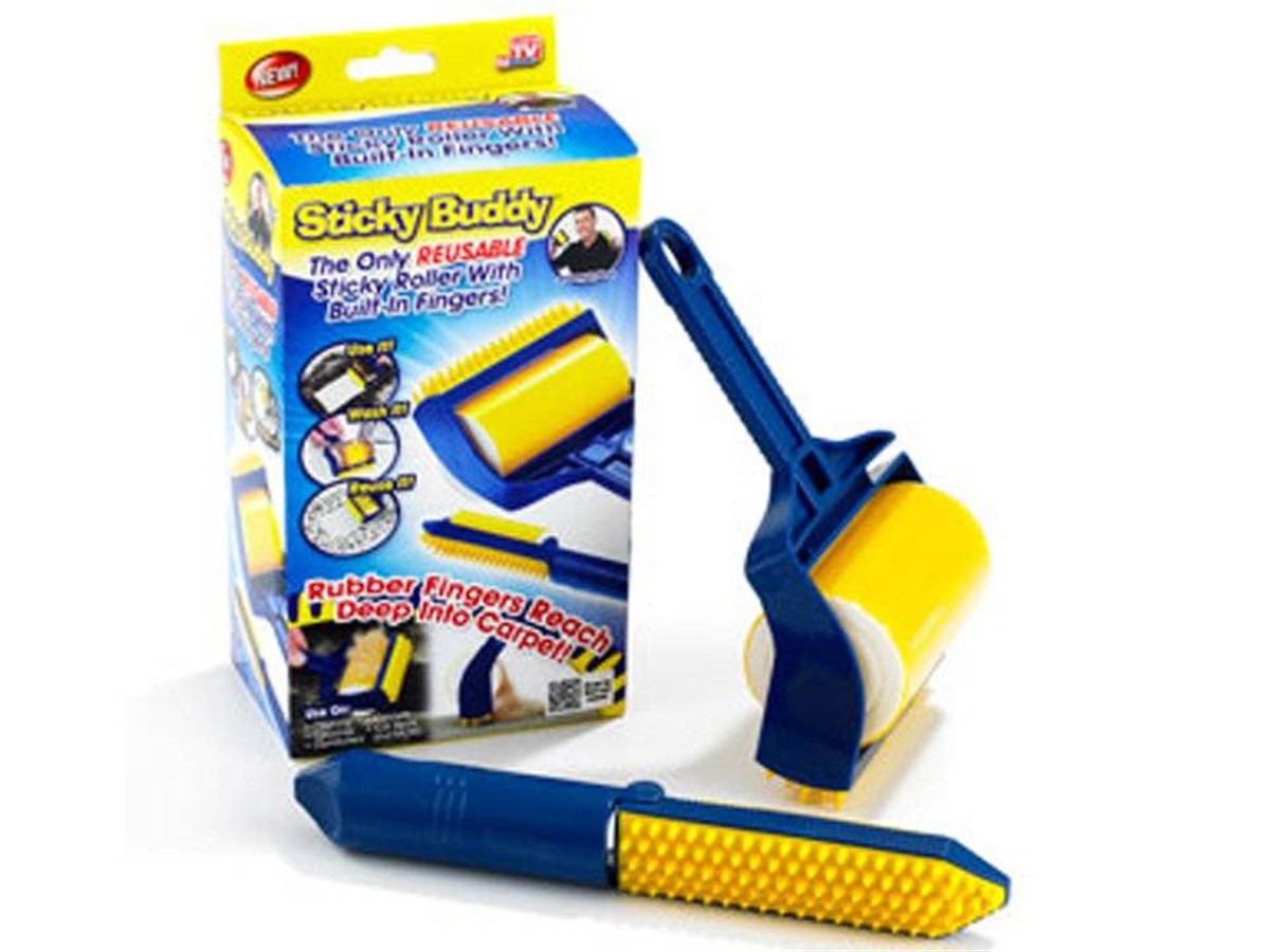 Tüy Toz Rulo Yapışkanlı Yıkanabilir Fırça Temizleme Seti