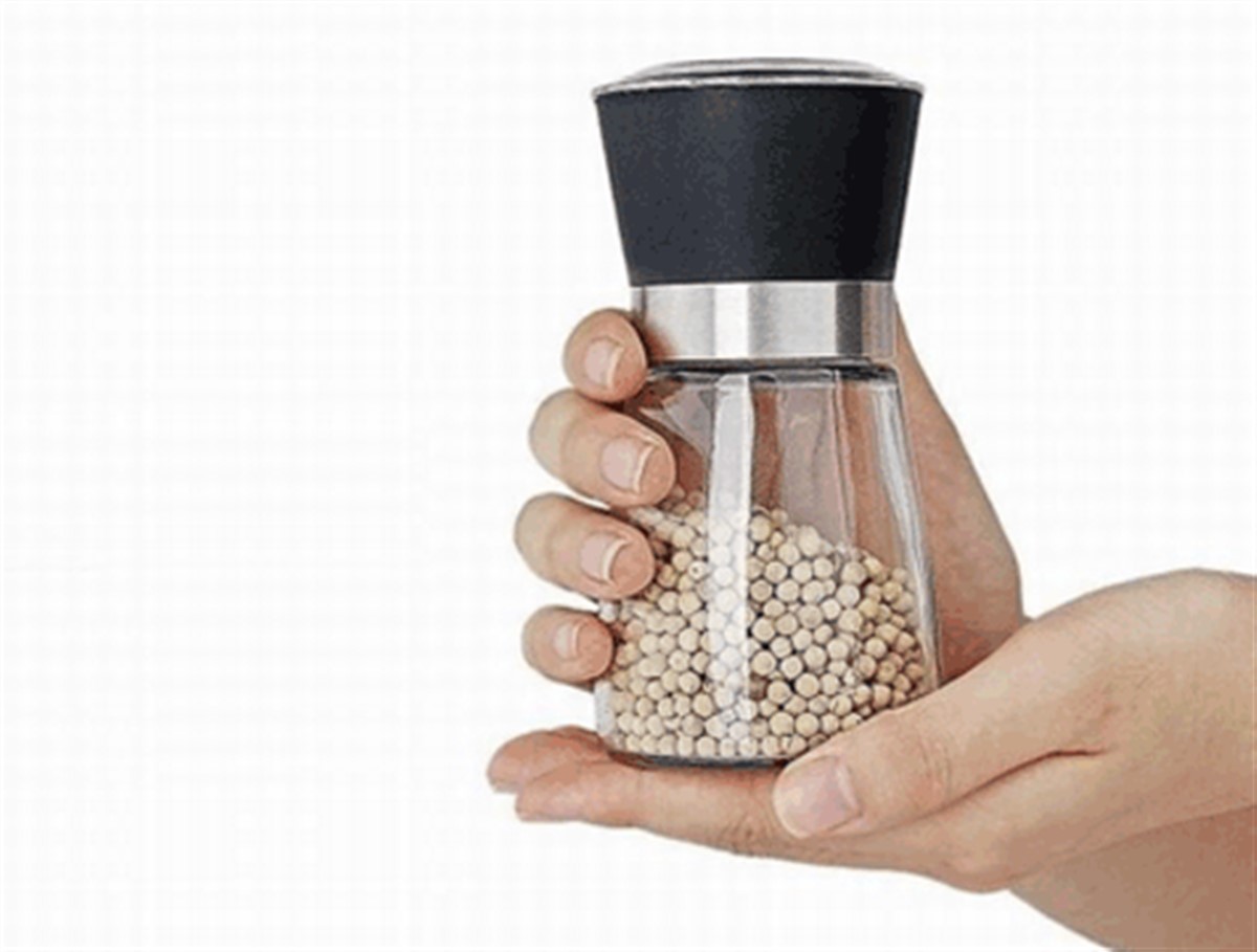 Cam Baharat Tuz Karabiber Değirmen Öğütücü Asorti