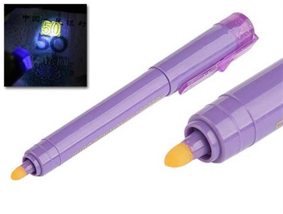 Işıklı Gerçek Para Kontrol Kalemi