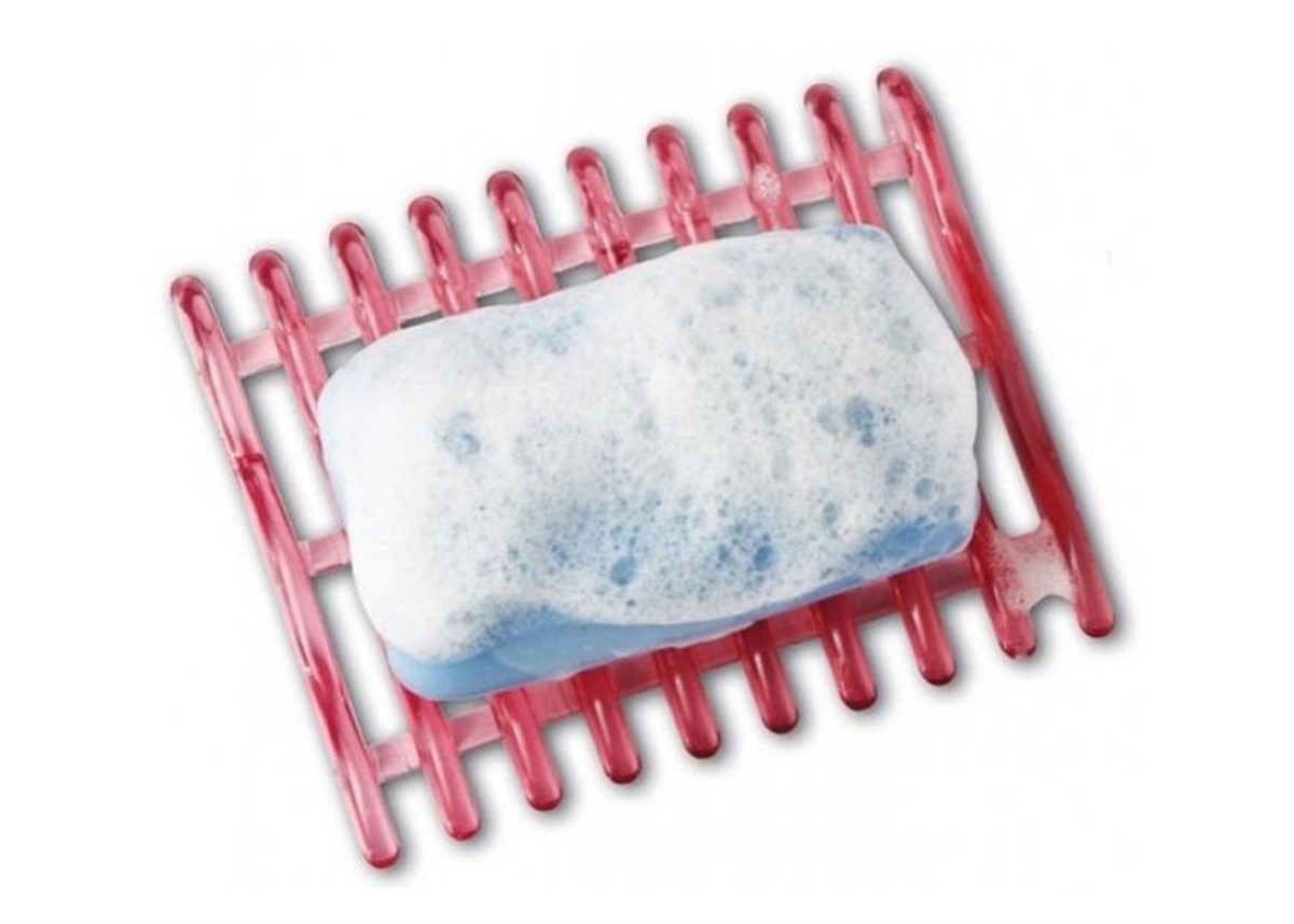 Avantage Silikon Sabun Kurutan Katı Sabunluk Asorti