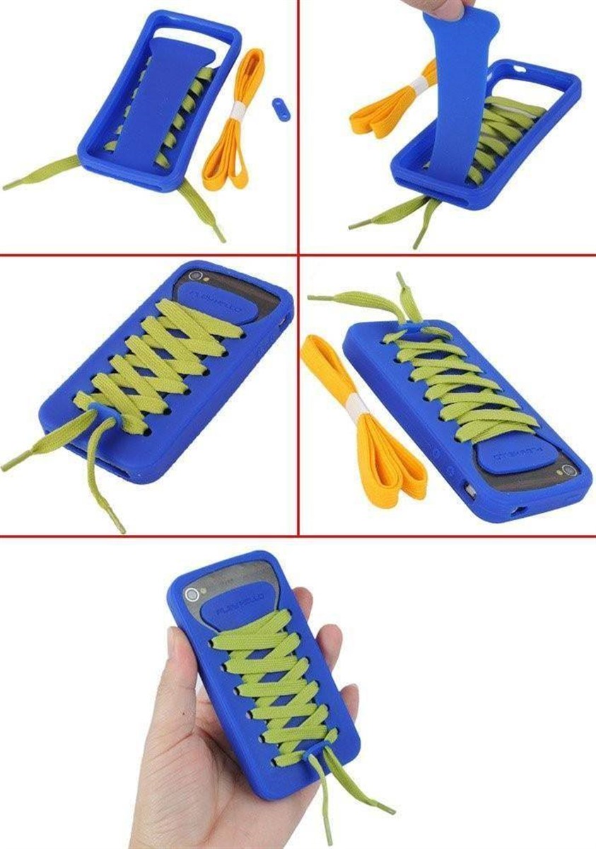 Bağcıklı iPhone Kılıfı iShoe Asorti