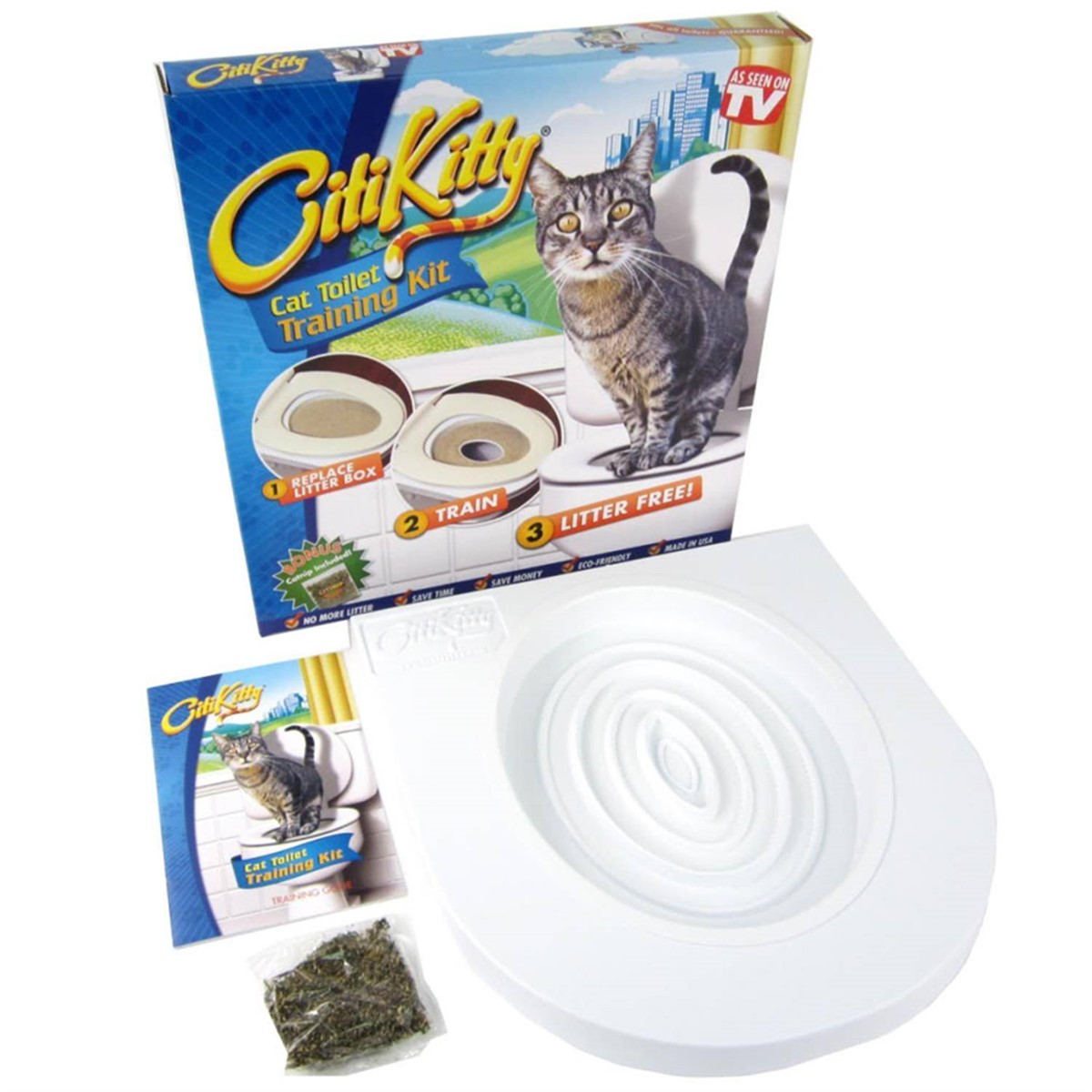 Kedi Tuvalet Eğitim Seti Citi Kitty