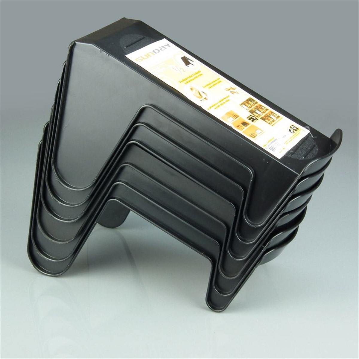 Tekli Ayakkabı Rampası Siyah