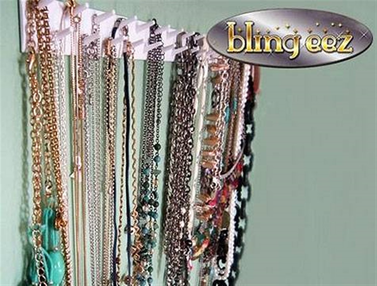 Bling Eez Takı Mücevher Aksesuar Plastik Askılık Organizer