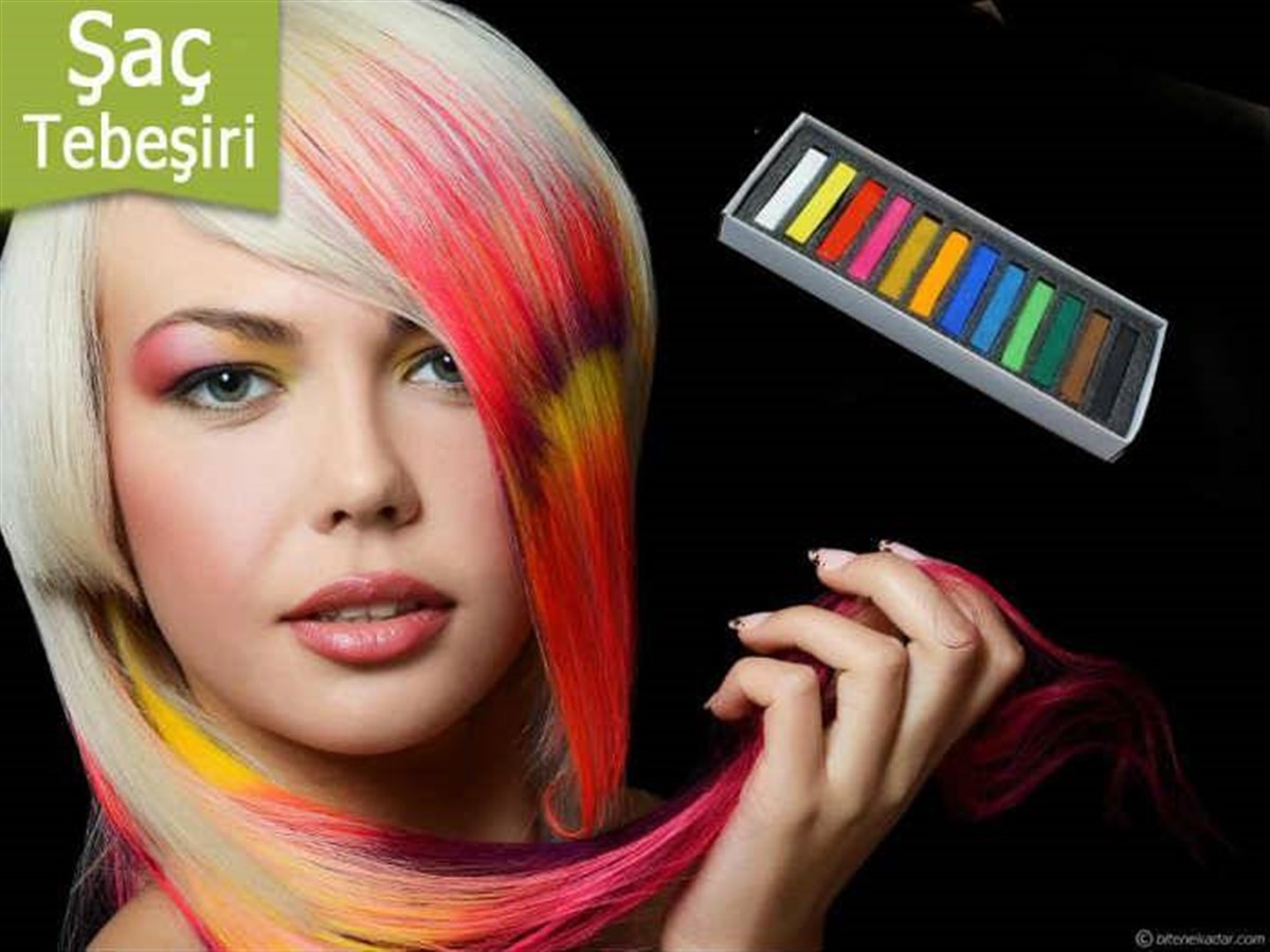 Hair Chalk Saç Tebeşir Seti 12 parça