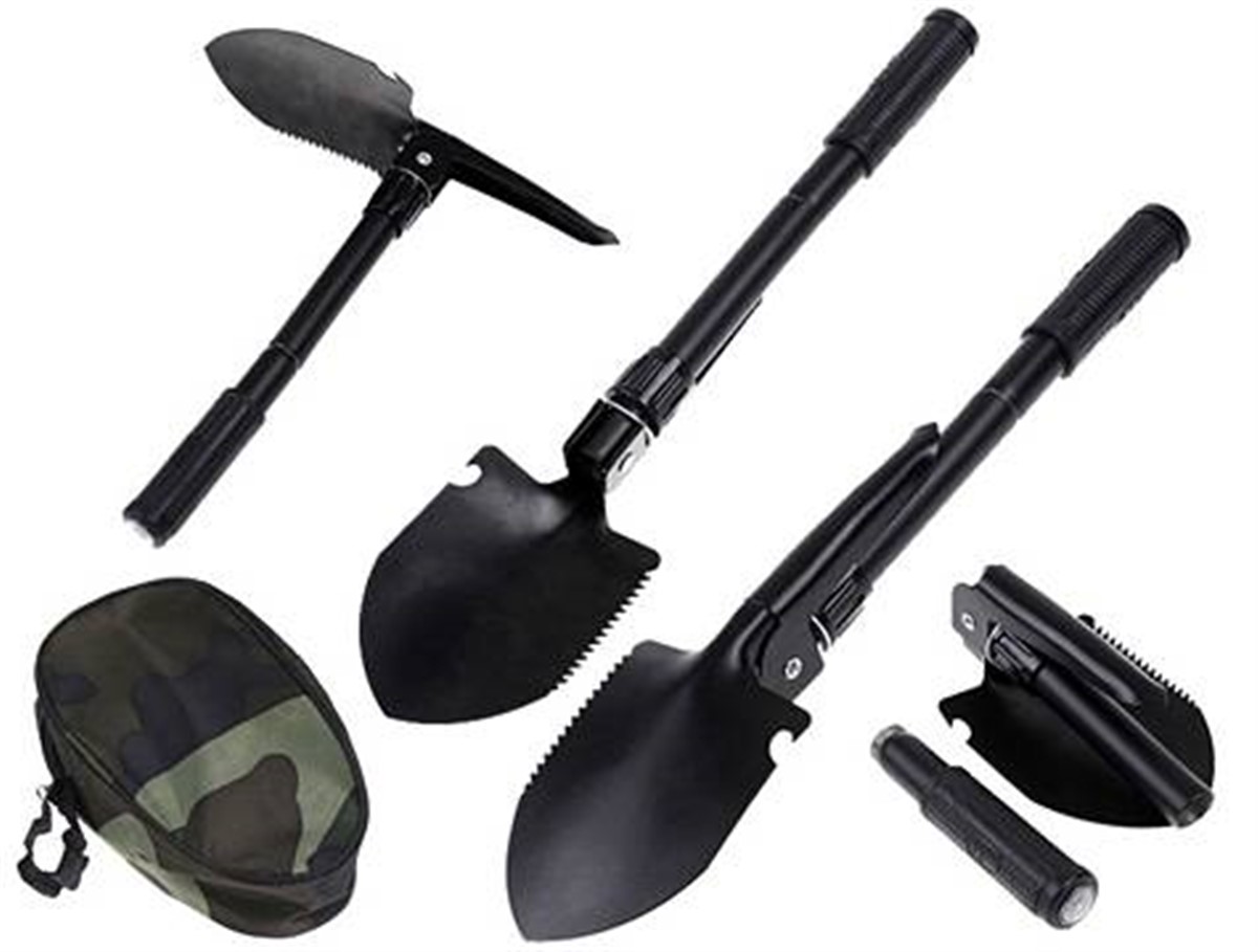 Çok Fonksiyonlu Katlanabilir Kürek Çapa Testere Pusula