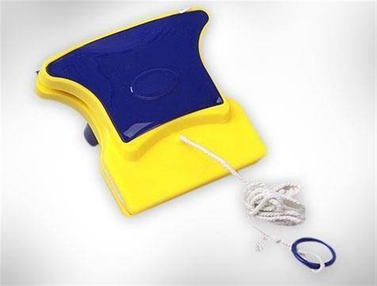 Mıknatıslı Çift Taraflı Tekli Camlar İçin Cam Sileceği